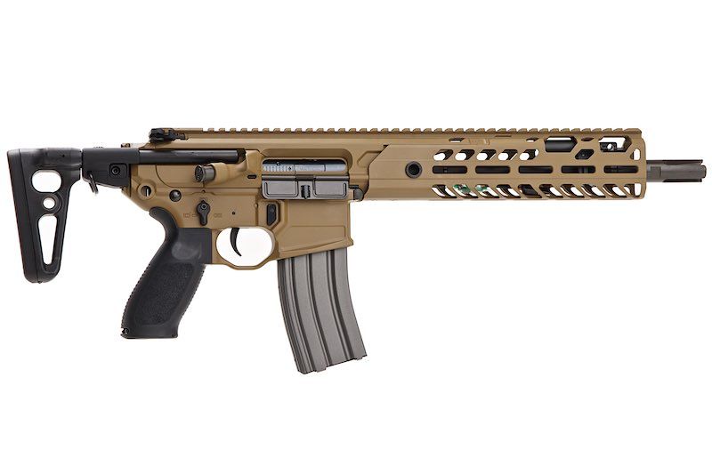 SIG AIR MCX Virtus SBR AEG Airsoft ( Licensed By SIG SAUER )  ( by VFC ) ( Tan )