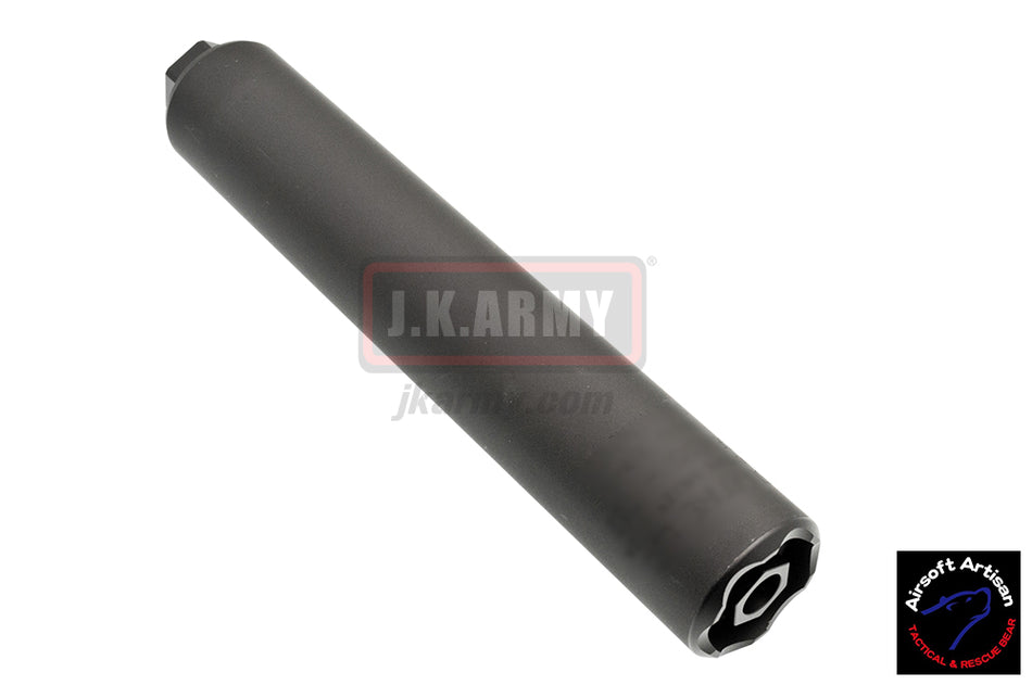 Airsoft Artisan SF / G Style 762 Dummy Suppressor / Barrel Extension Dummy 14mm CCW - 35mm x 220mm-Dark Earth ( DE )