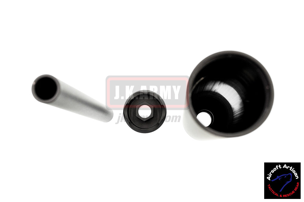 Airsoft Artisan SF / G Style 762 Dummy Suppressor / Barrel Extension Dummy 14mm CCW - 35mm x 220mm-Dark Earth ( DE )