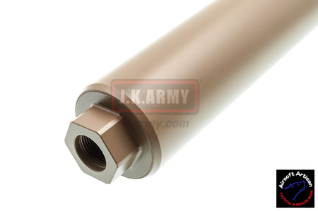Airsoft Artisan SF / G Style 762 Dummy Suppressor / Barrel Extension Dummy 14mm CCW - 35mm x 220mm-Dark Earth ( DE )