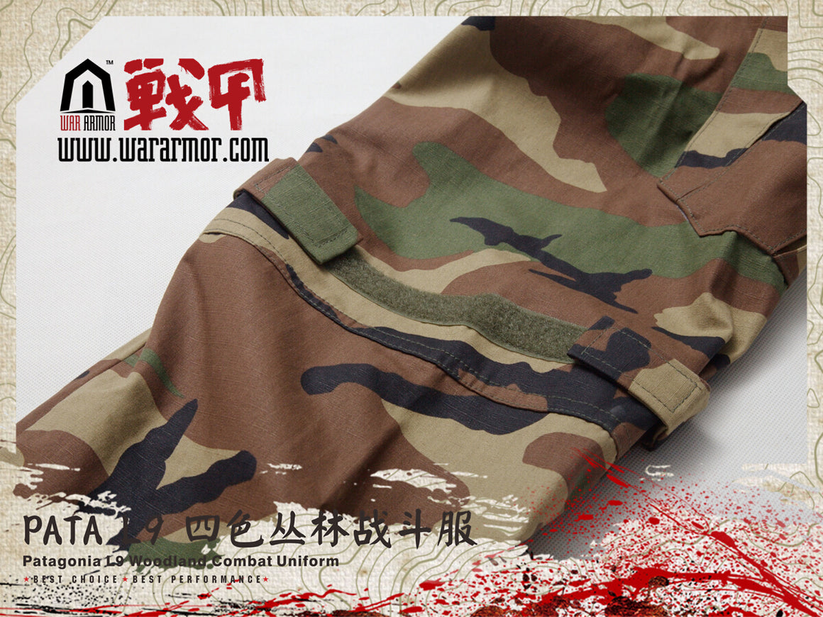 PATA L9 Combat Set Woodland M81 ( MARSOC Raiders Style )-XXL