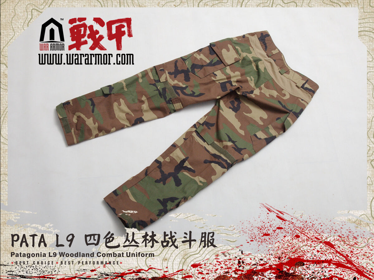 PATA L9 Combat Set Woodland M81 ( MARSOC Raiders Style )-XXL