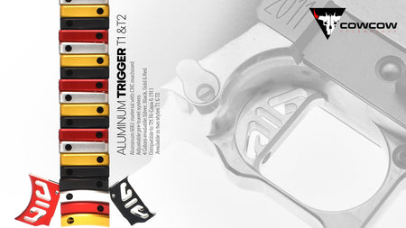COW T1 Aluminum Trigger for TM Hi-Capa & 1911 GBBP ( RD )