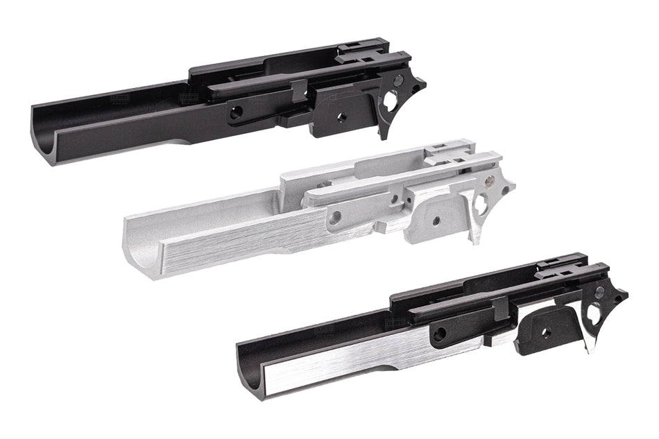 Airsoft Masterpiece CNC Aluminum SV Style 3.9" Frame For Marui TM Hi-Capa GBBP Series -2 Tone