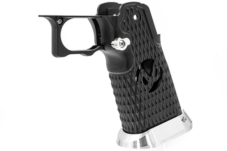 Airsoft Masterpiece AM Aluminum Grip Type 8 ( Infinity Diamond Hollow SV Style ) For Tokyo Marui TM Hi-Capa GBBP-Purple