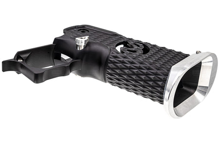 Airsoft Masterpiece AM Aluminum Grip Type 8 ( Infinity Diamond Hollow SV Style ) For Tokyo Marui TM Hi-Capa GBBP-Purple