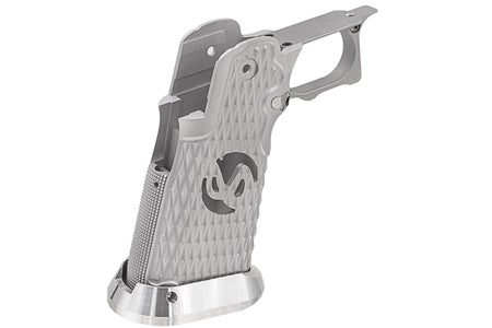 Airsoft Masterpiece AM Aluminum Grip Type 8 ( Infinity Diamond Hollow SV Style ) For Tokyo Marui TM Hi-Capa GBBP-Purple