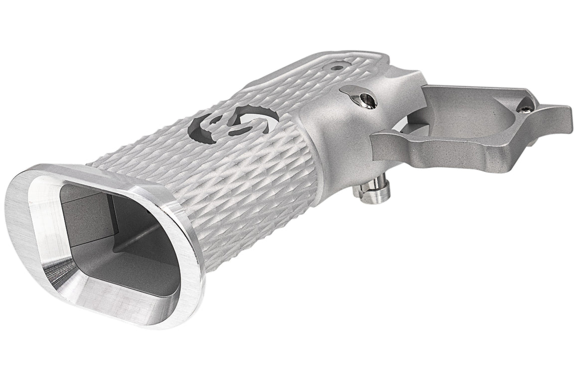 Airsoft Masterpiece AM Aluminum Grip Type 8 ( Infinity Diamond Hollow SV Style ) For Tokyo Marui TM Hi-Capa GBBP-Purple