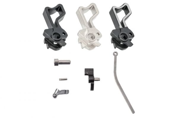 Airsoft Masterpiece AM INF Square Style Steel Hammer & Sear Set For Marui TM Hi-Capa GBBP Series