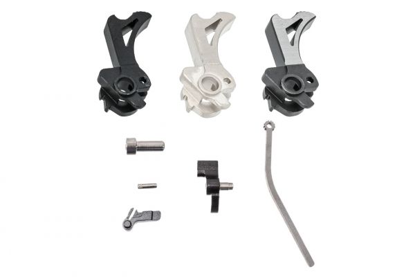 Airsoft Masterpiece AM ST* SPUR Style Steel Hammer & Sear Set For Marui TM Hi-Capa GBBP Series