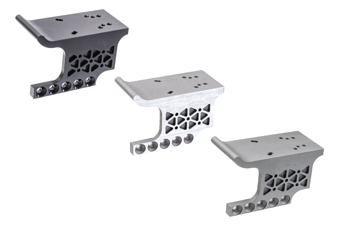 Airsoft Masterpiece AM Aluminum Limcat Style Universal Optic Mount For Marui TM Hi-Capa GBBP Series -Silver