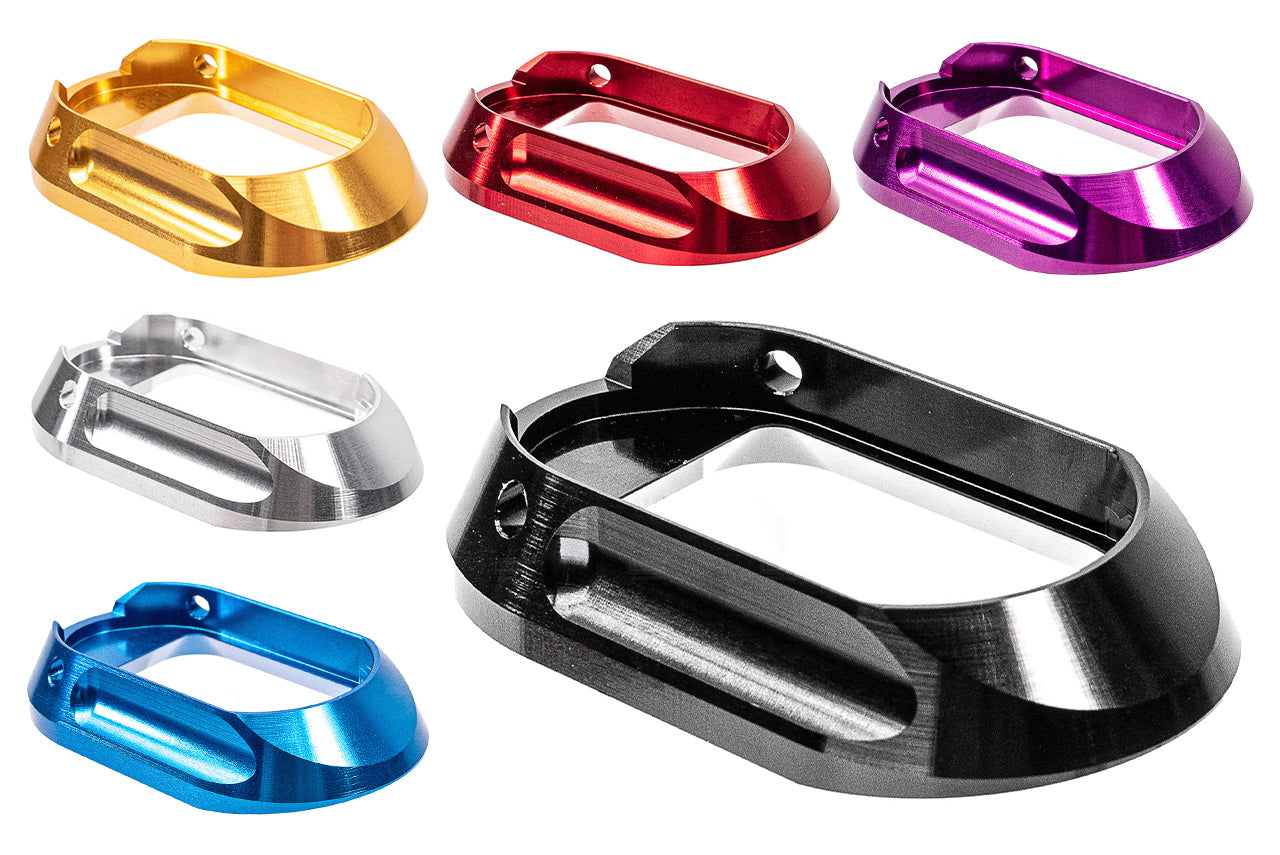 Airsoft Masterpiece AM STI DVC Style Magwell for Marui TM Hi-Capa GBBP Series-Purple