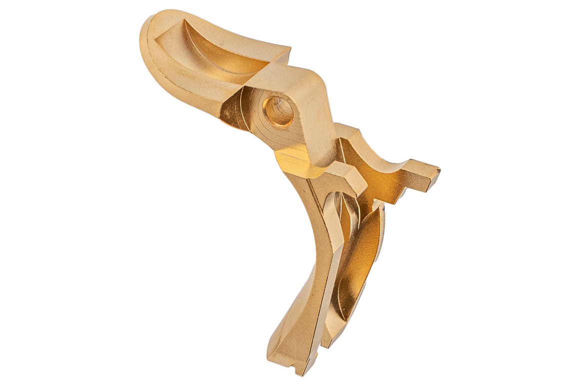 Airsoft Masterpiece AM Steel Grip Safety INFINITY Signature For Tokyo Marui TM Hi-Capa / 1911 / MEU GBBP-Matte Silver