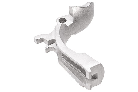 Airsoft Masterpiece AM Steel Grip Safety INFINITY QB For Tokyo Marui TM Hi-Capa / 1911 / MEU GBBP-Matte Silver