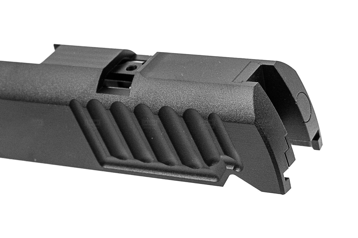 Airsoft Masterpiece AM 6" CNC Aluminum S Style DVC Steel Open Slide Kit For Tokyo Marui TM Hi-Capa GBBP Series