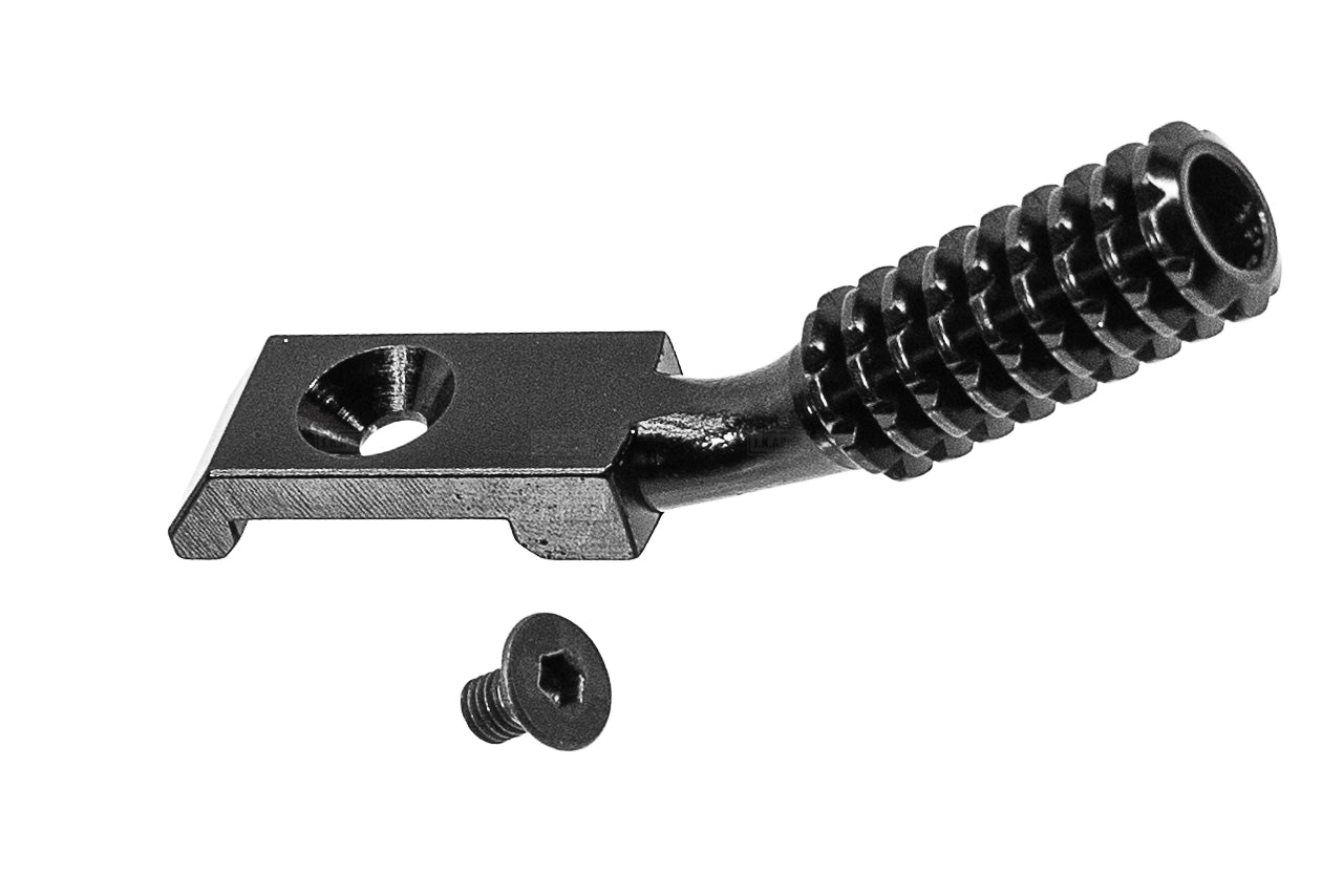 Airsoft Masterpiece AM 6" CNC Aluminum S Style DVC Steel Open Slide Kit For Tokyo Marui TM Hi-Capa GBBP Series