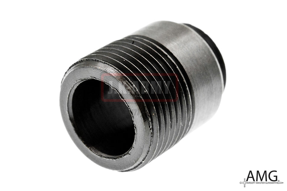 AMG 14mm CCW Dummy Suppressor Thread Adapter for Umarex VP9 GBB ( 11mm CCW to 14mm CCW )