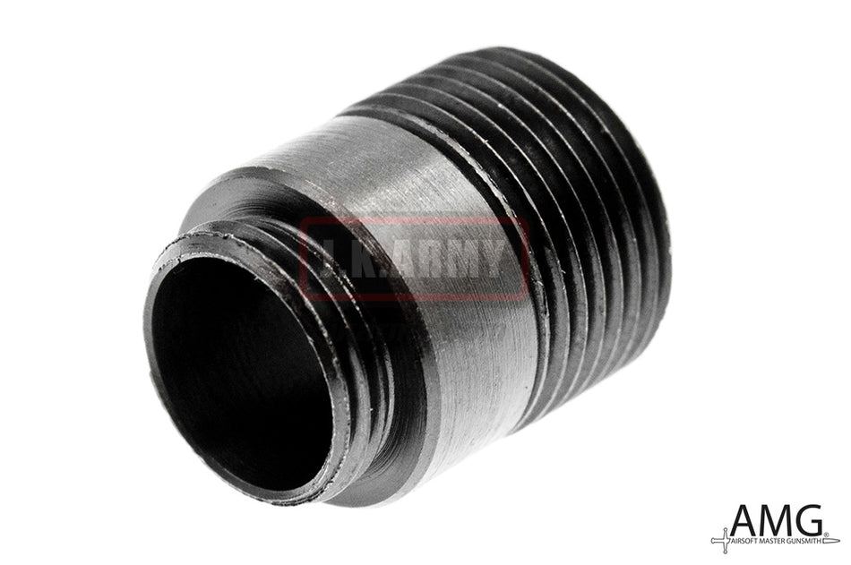 AMG 14mm CCW Dummy Suppressor Thread Adapter for Umarex VP9 GBB ( 11mm CCW to 14mm CCW )