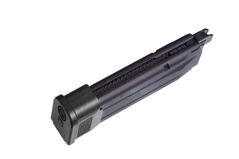 SIG AIR 25 Rds Magazine for P320 M17 M18 GBB ( Black ) ( Green Gas ) ( Licensed by SIG Sauer ) ( by VFC )