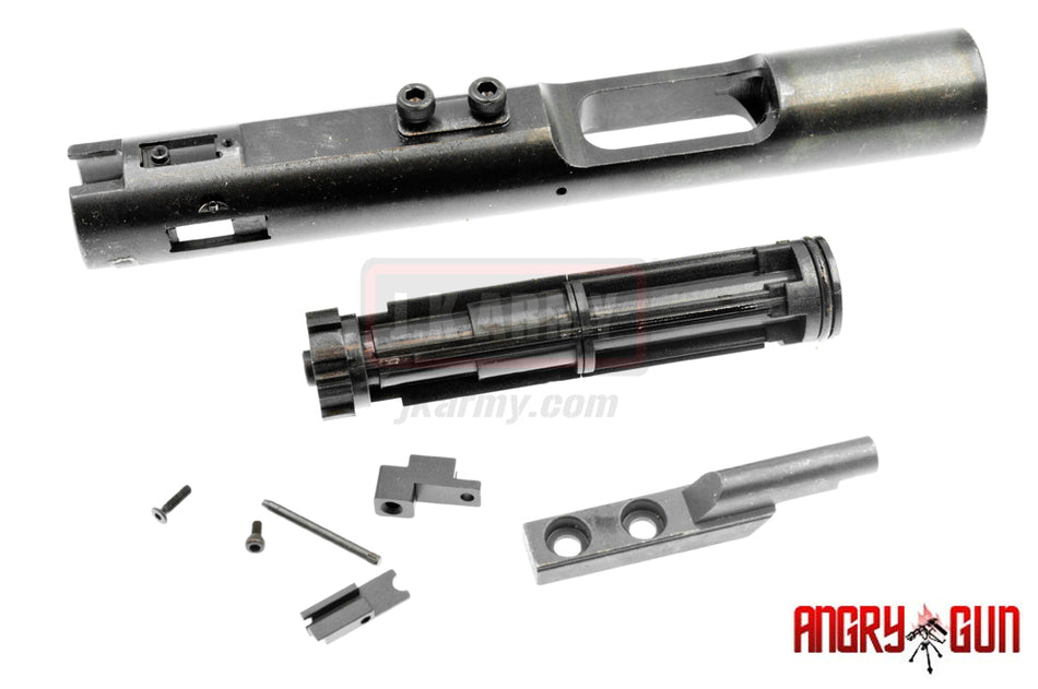 Angry Gun Complete CNC Steel Bolt Carrier WE M4 GBB - Gen2 Version ( Black )