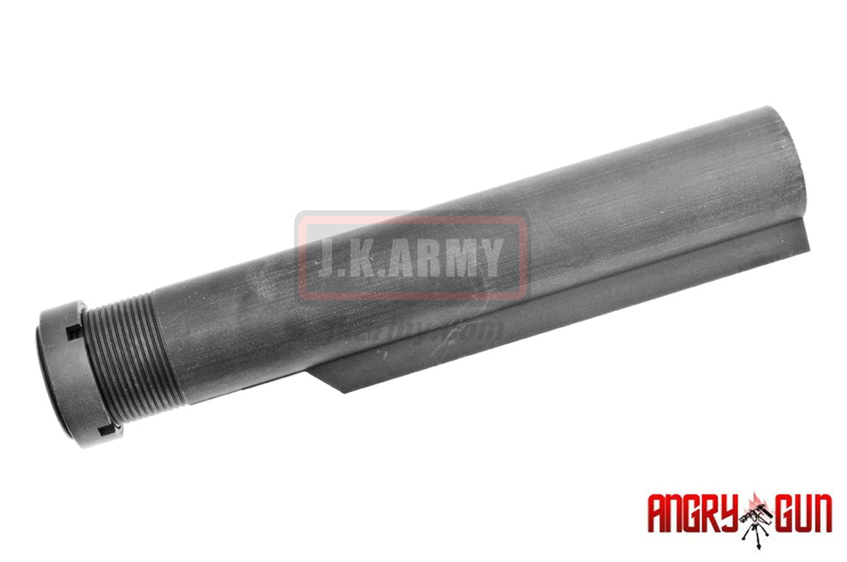 Angry Gun Mil-Spec CNC 6 Position Buffer Tube for TM MWS GBB ( BK )