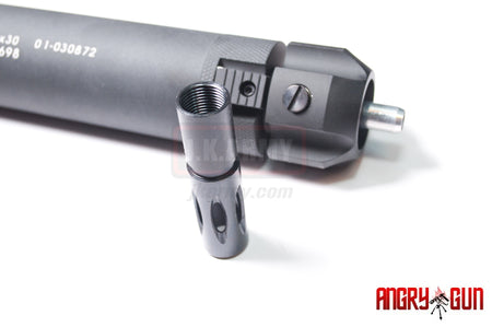 Angry Gun Power Up QD Dummy Suppressor / Barrel Extension for VFC MP7 SMG ( Black )
