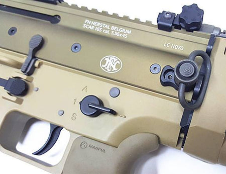 Angry Gun SCAR Rear QD Point Set with QD Sling Swivel ( Black )