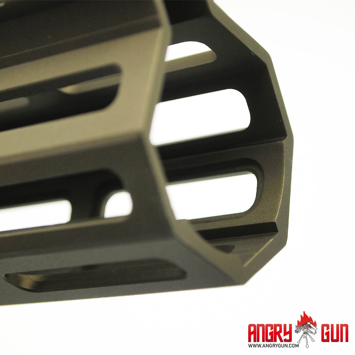 Angry Gun MK16 M-LOK 10.5 Rail Airsoft Ver. ( for AEG / GBB / PTW / MWS )-DDC ( Desert Dirt Color )-9.3 inch