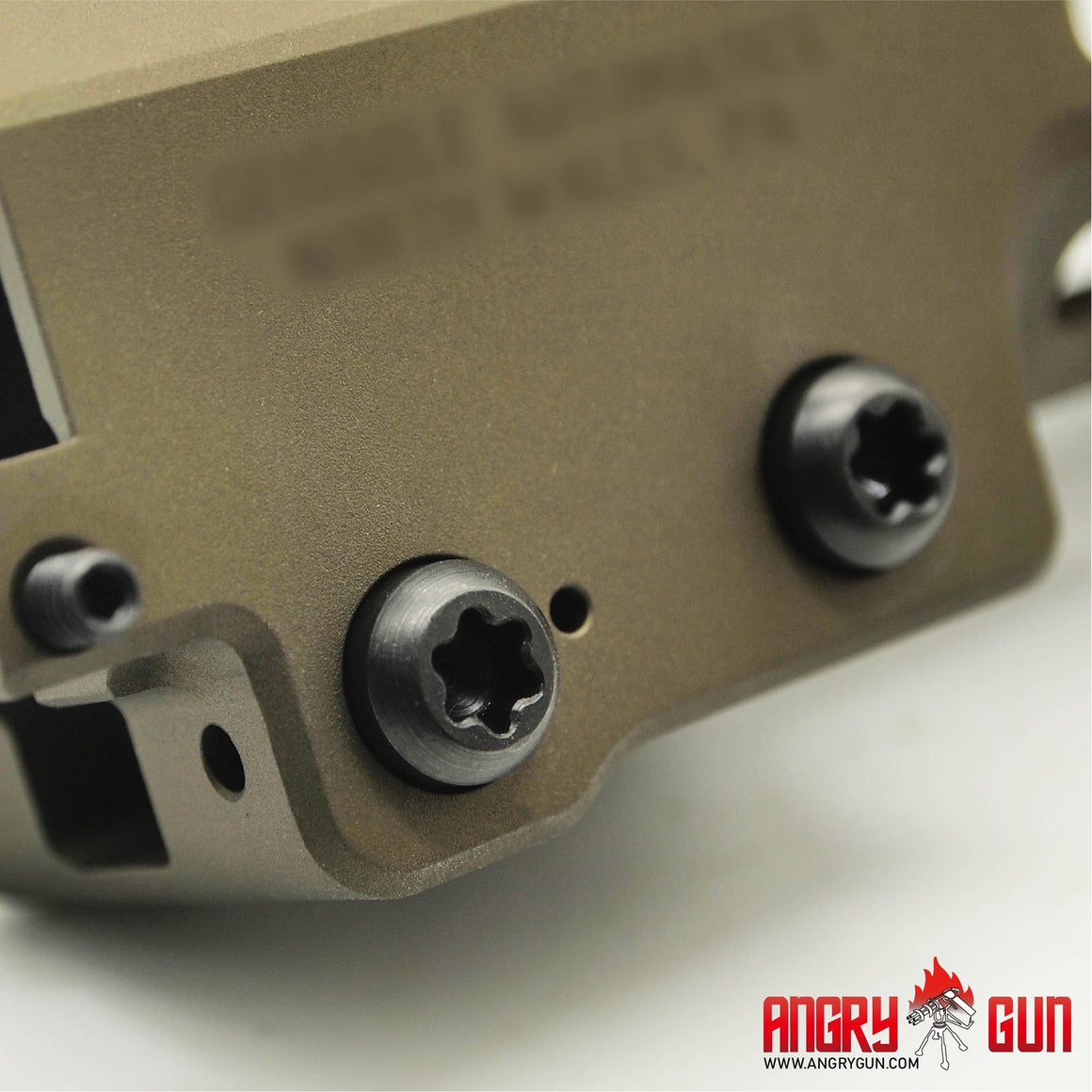 Angry Gun MK16 M-LOK 10.5 Rail Airsoft Ver. ( for AEG / GBB / PTW / MWS )-DDC ( Desert Dirt Color )-9.3 inch