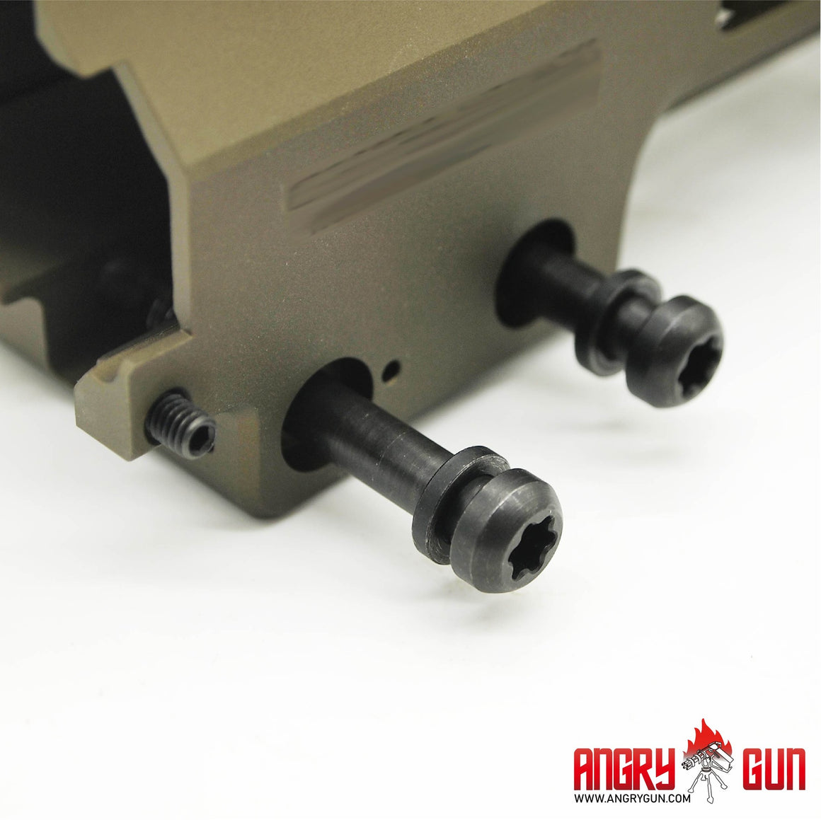 Angry Gun MK16 M-LOK 10.5 Rail Airsoft Ver. ( for AEG / GBB / PTW / MWS )-DDC ( Desert Dirt Color )-9.3 inch