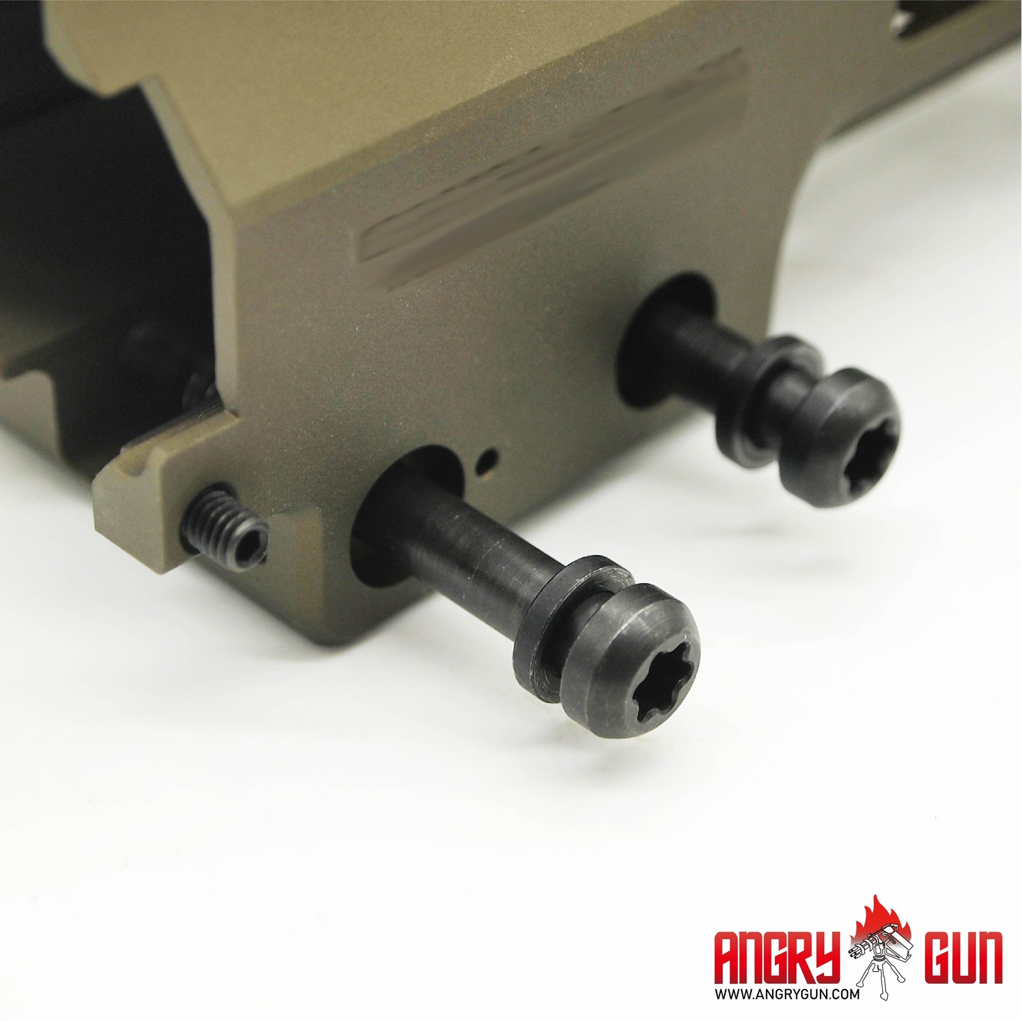 Angry Gun MK16 M-LOK 10.5 Rail Airsoft Ver. ( for AEG / GBB / PTW / MWS )-DDC ( Desert Dirt Color )-9.3 inch