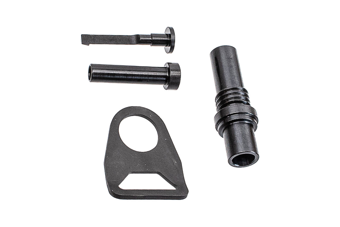 Alpha M11A1 Steel Conversion Kit For KSC M11A1 System 7 GBB Airsoft ( Parkerizing Surface Finishing )