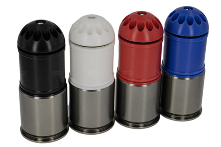 Alpha 120Rds 40mm Airsoft Cartridge-White