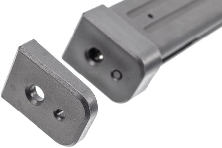 Alpha CNC Aluminum 31 Rounds Gas Magazine for TM Marui Hi-Capa 4.3 / 5.1 GBBP Airsoft Series-Silver