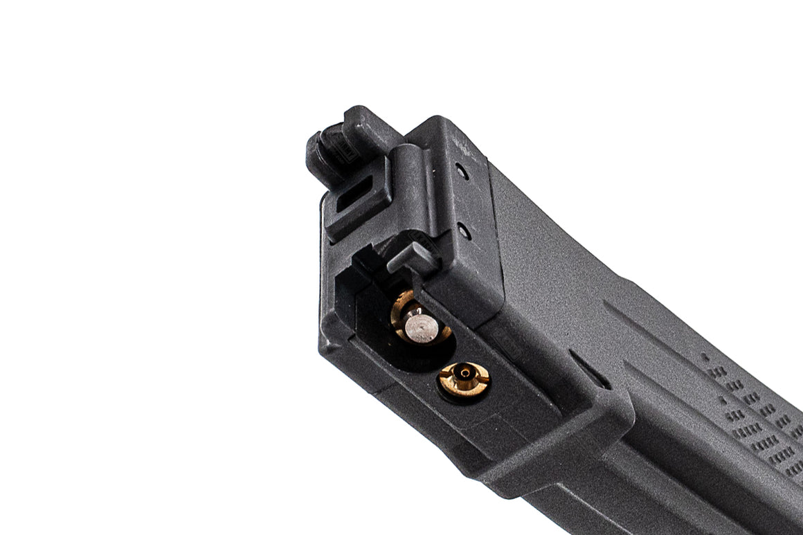 APFG T Style Gas Extension Magazine Base with APFG 002 PDW PX-K 30 Rounds GBB Magazine ( Brown )