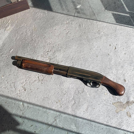 APS CAM870 Airsoft Shotgun MKIII Douchebag Battleworn ( CAM870 MK3 MKIII Design )