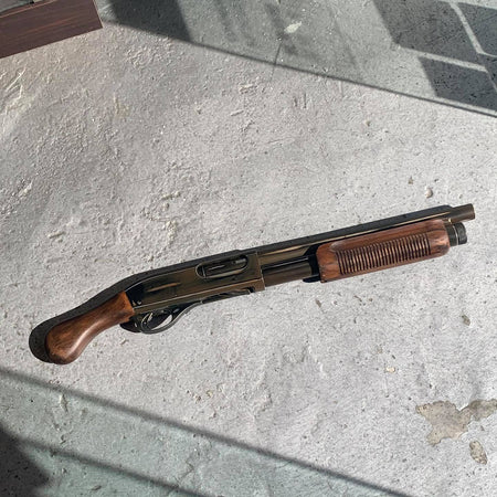 APS CAM870 Airsoft Shotgun MKIII Douchebag Battleworn ( CAM870 MK3 MKIII Design )