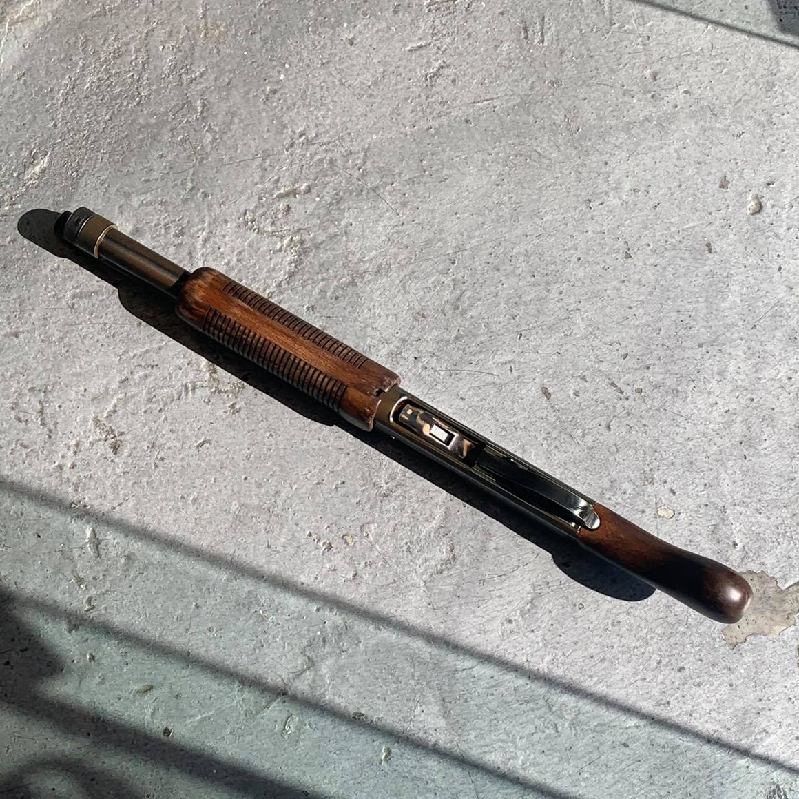 APS CAM870 Airsoft Shotgun MKIII Douchebag Battleworn ( CAM870 MK3 MKIII Design )