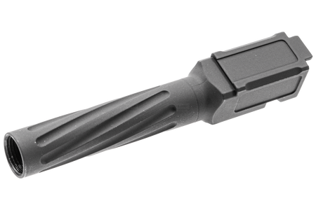 APS Fluted Outer Barrel For BSF GBB Pistol Series ( Black )