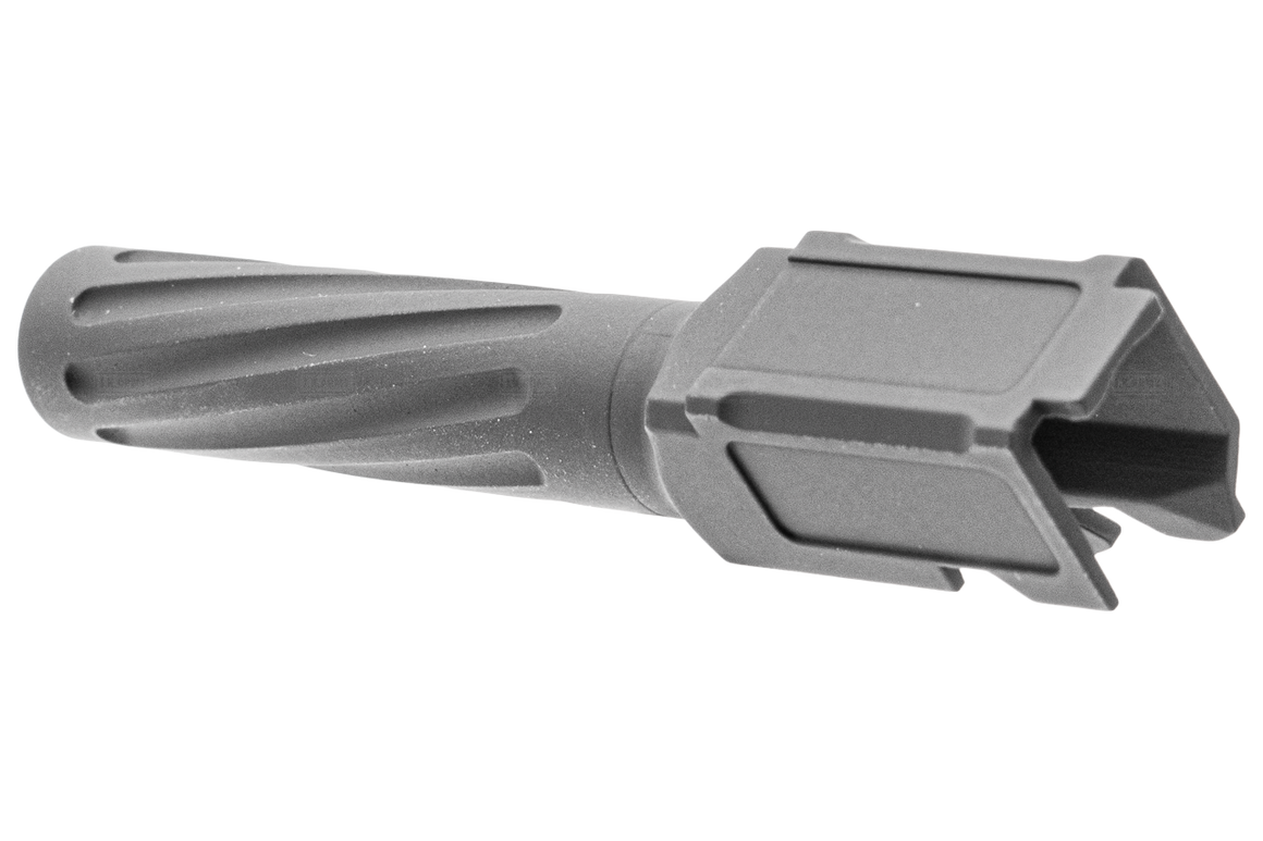 APS Fluted Outer Barrel For BSF GBB Pistol Series ( Black )