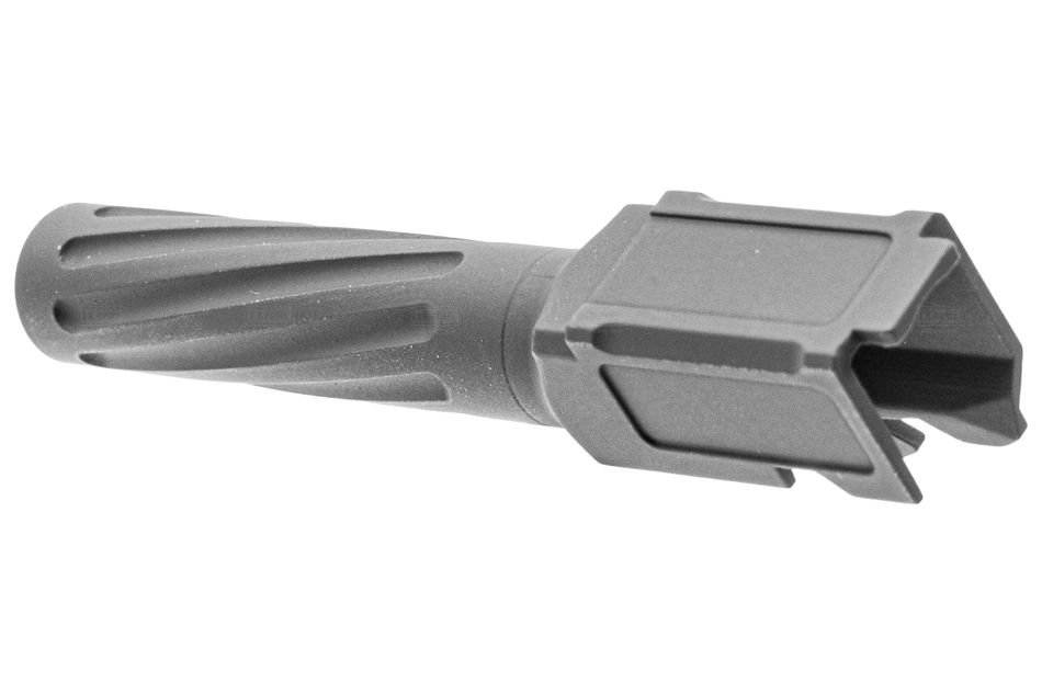 APS Fluted Outer Barrel For BSF GBB Pistol Series ( Black )