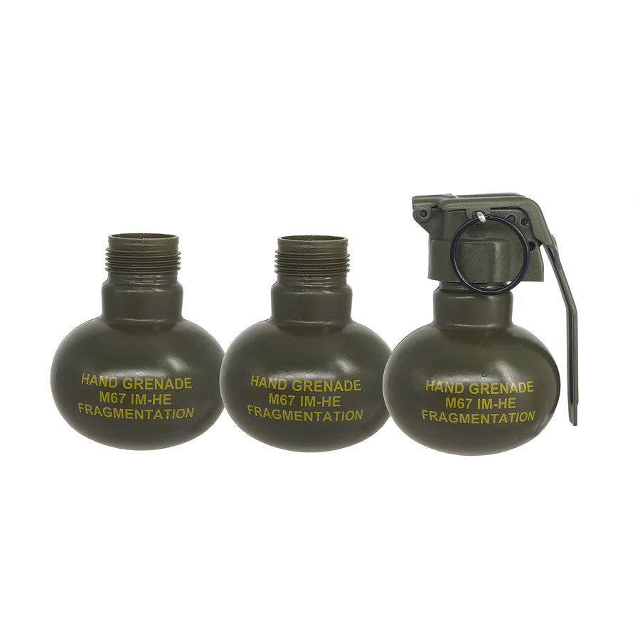 APS Thunder C M67 Style CO2 Airsoft Sound Grenade Shocker Starter Pack