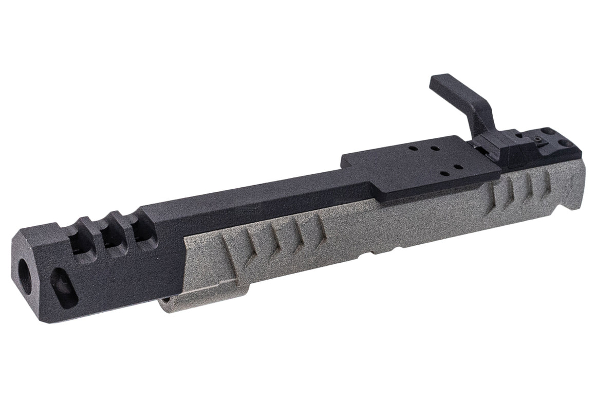 Aiming Rev 3D Printed Alien Style Open 6" Slide Set For Marui TM Hi-Capa GBBP Series