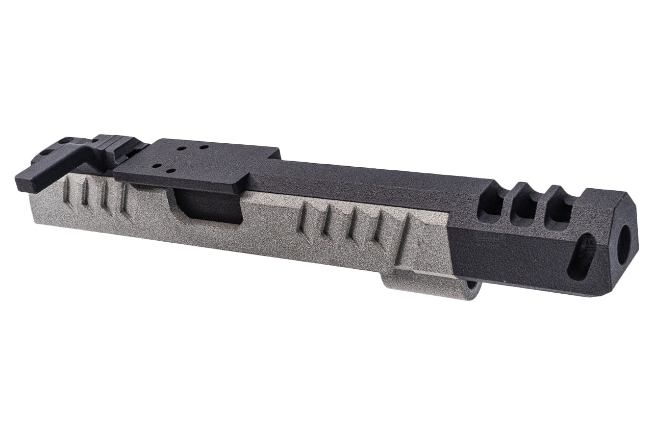 Aiming Rev 3D Printed Alien Style Open 6" Slide Set For Marui TM Hi-Capa GBBP Series