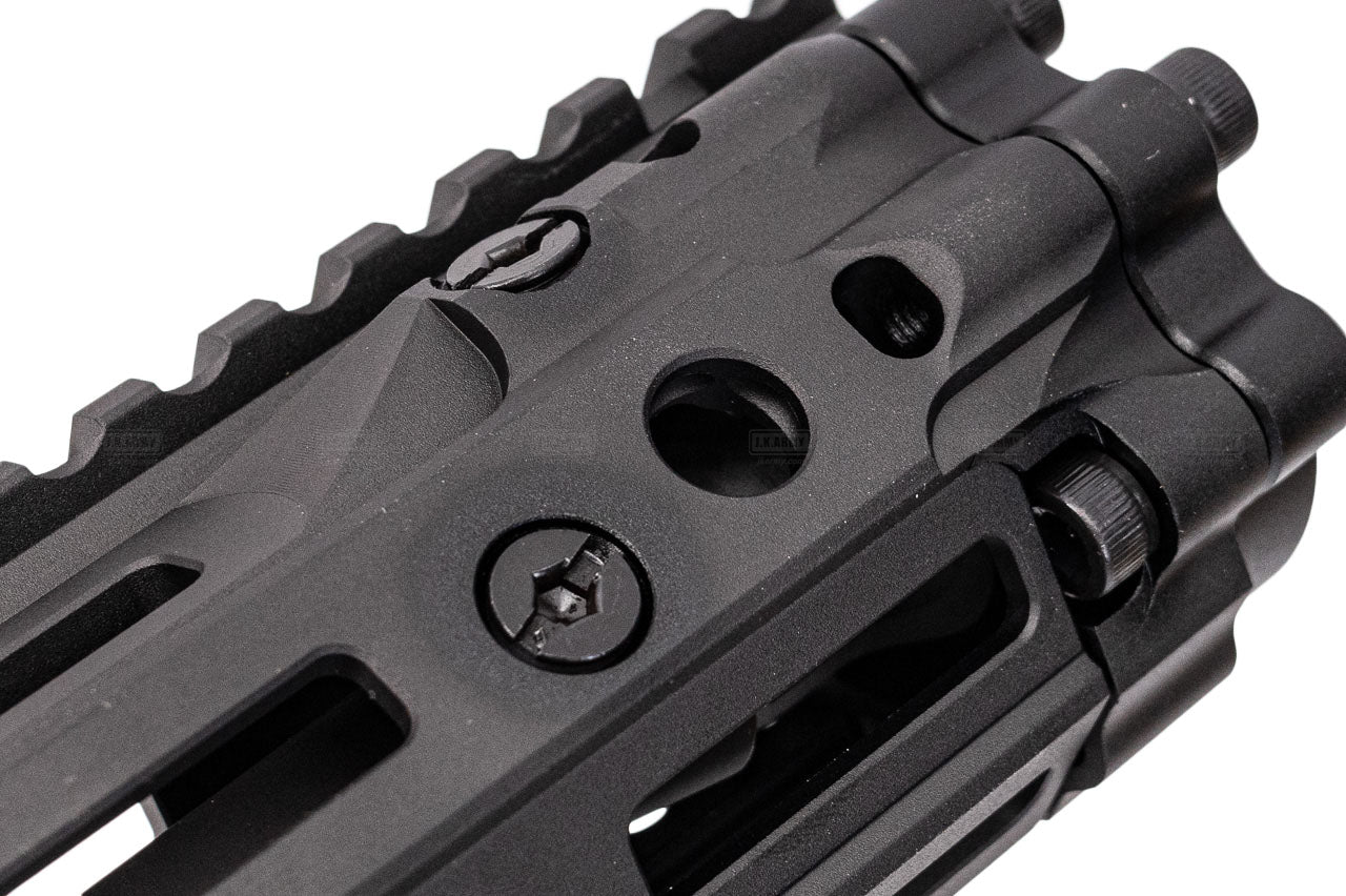 EMG Daniel Defense Licensed 10.5" RIS III M-LOK Handguard & Outer Barrel Set For GHK M4 GBBR / Marui TM MWS GBBR Series -FDE-TM M4 MWS GBB