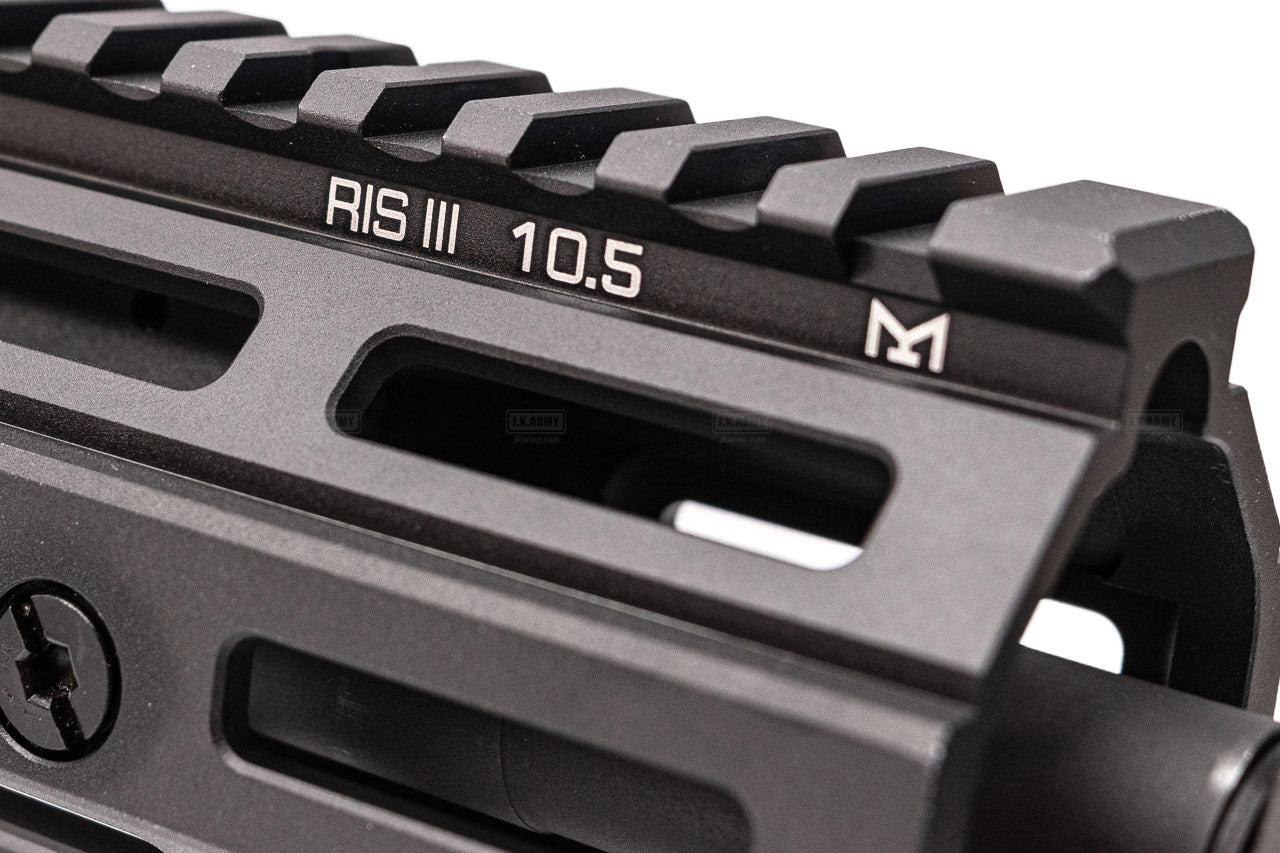 EMG Daniel Defense Licensed 10.5" RIS III M-LOK Handguard & Outer Barrel Set For GHK M4 GBBR / Marui TM MWS GBBR Series -FDE-TM M4 MWS GBB
