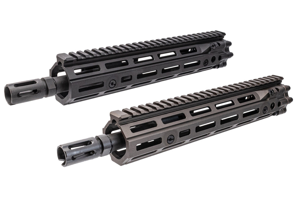 EMG Daniel Defense Licensed 10.5" RIS III M-LOK Handguard & Outer Barrel Set For GHK M4 GBBR / Marui TM MWS GBBR Series -FDE-TM M4 MWS GBB