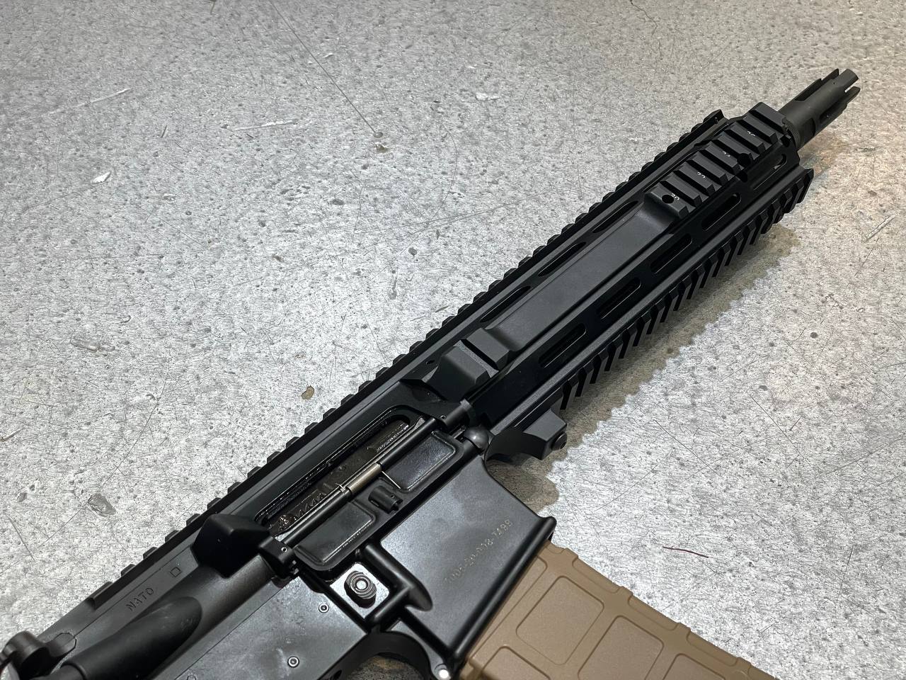 Archwick Officially Licensed COLT L119A2 Build GM MWS M4 GBB ( Custom Made )-Dark Earth ( DE )