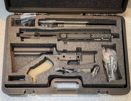 Archwick Officially Licensed COLT L119A2 Conversion Kit for Tokyo Marui TM MWS M4 GBB ( Black )