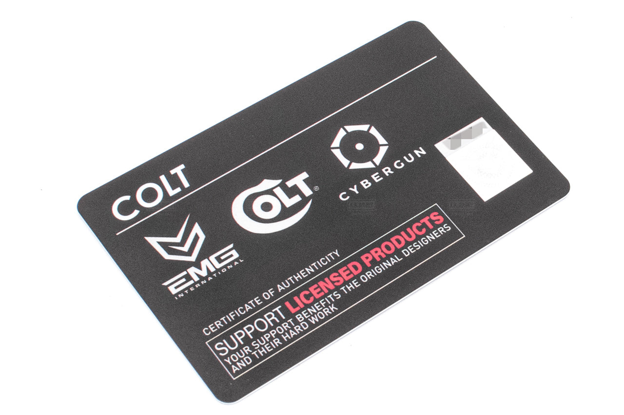 Archwick Officially Licensed COLT L119A2 Conversion Kit for Tokyo Marui TM MWS M4 GBB ( Black )